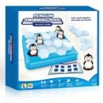 Penguin Swimming Pool – Ice Block Puzzle Board Game